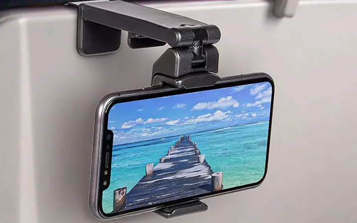 airplane phone holder