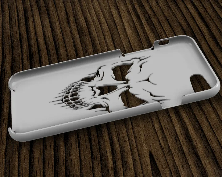 skull phone case
