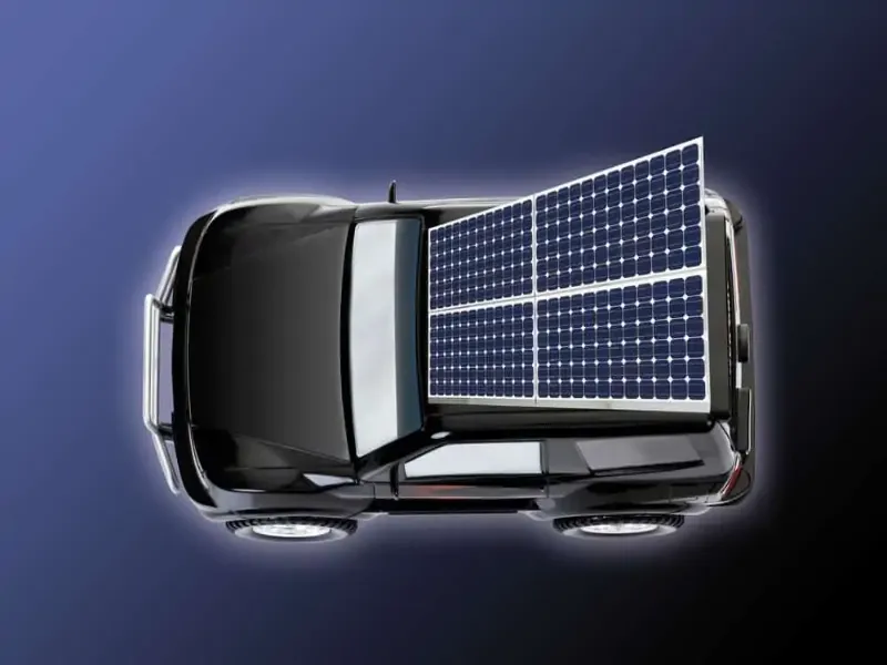 solar powered dash cam