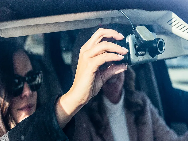 solar powered dash cam
