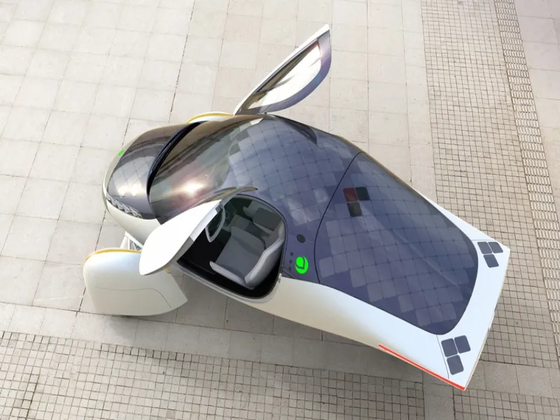 solar powered dash cam