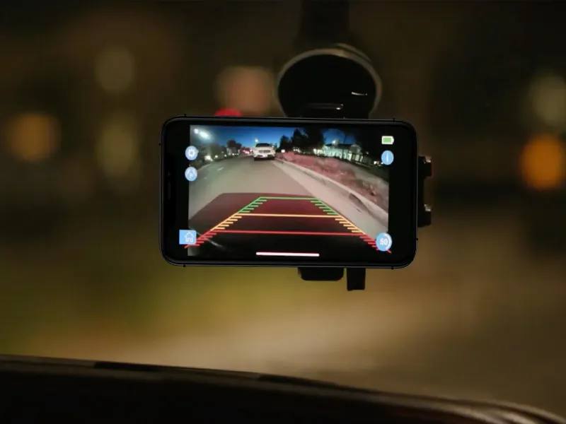 solar powered dash cam