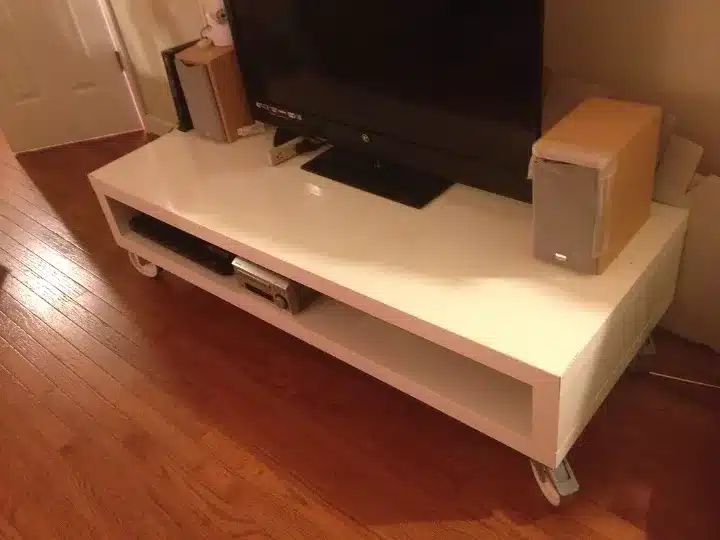 best tv stand with wheels