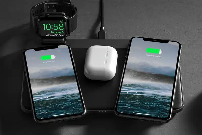 wireless charging stand for apple products