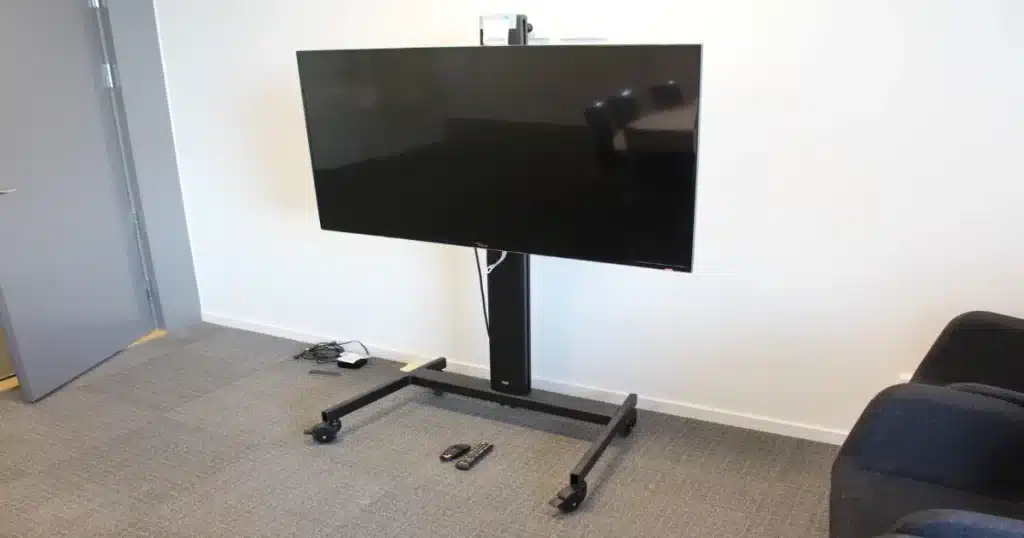 best tv stand with wheels
