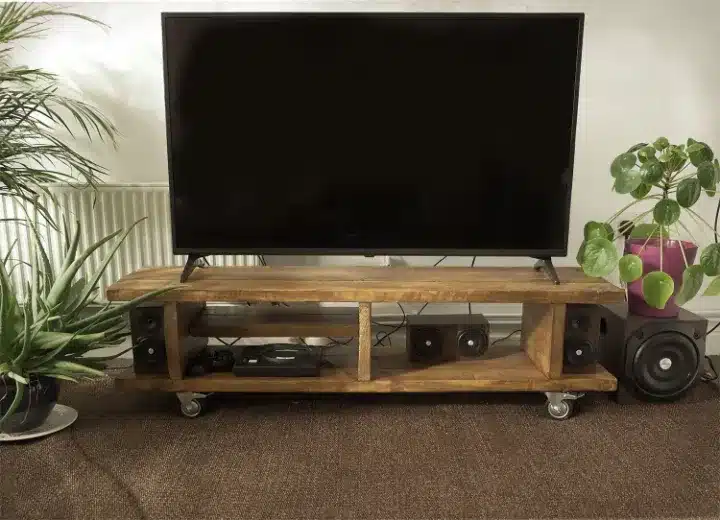 best tv stand with wheels